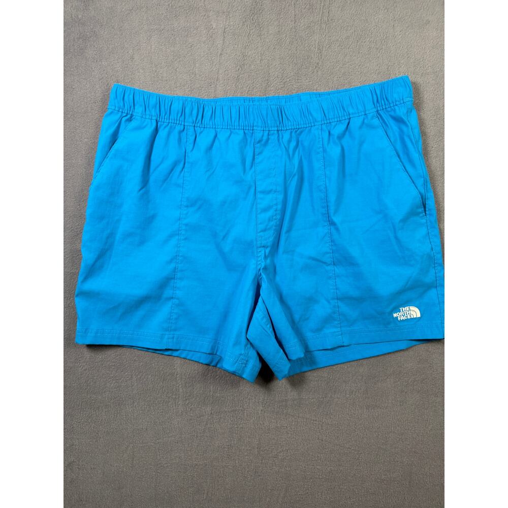 The North Face Shorts Men's Blue Athletic Running Lightweight Logo XL